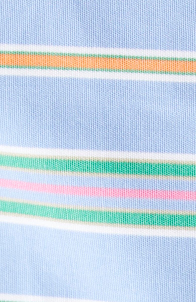 Etro Stripe Cotton Button-Up Shirt, Alternate, color,