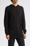 Rick Owens Oversize Hooded Wool Sweater