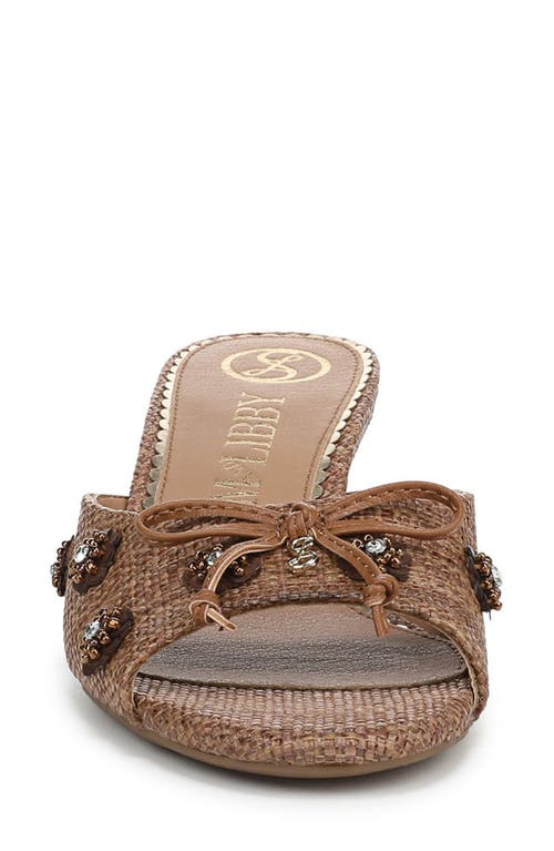 Sam & Libby Olliefluer Kitten Heel Slide Sandal