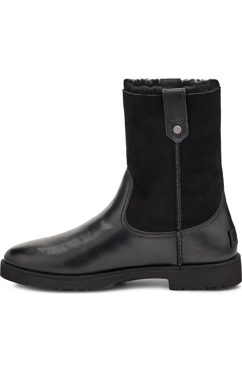 UGG<sup>®</sup> Romely Short Genuine Shearling & Leather Boot, Alternate, color,