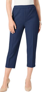 Roaman's Plus Size Bend Over® Capri Pant