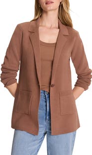 NIC+ZOE Elegant Cotton Blend Sweater Jacket