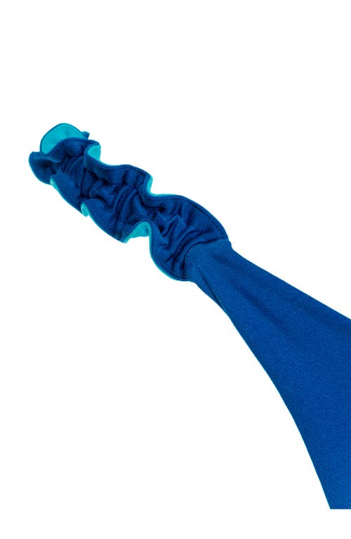 Agua Bendita Adele Atma Reversible Bikini Bottoms In Blue