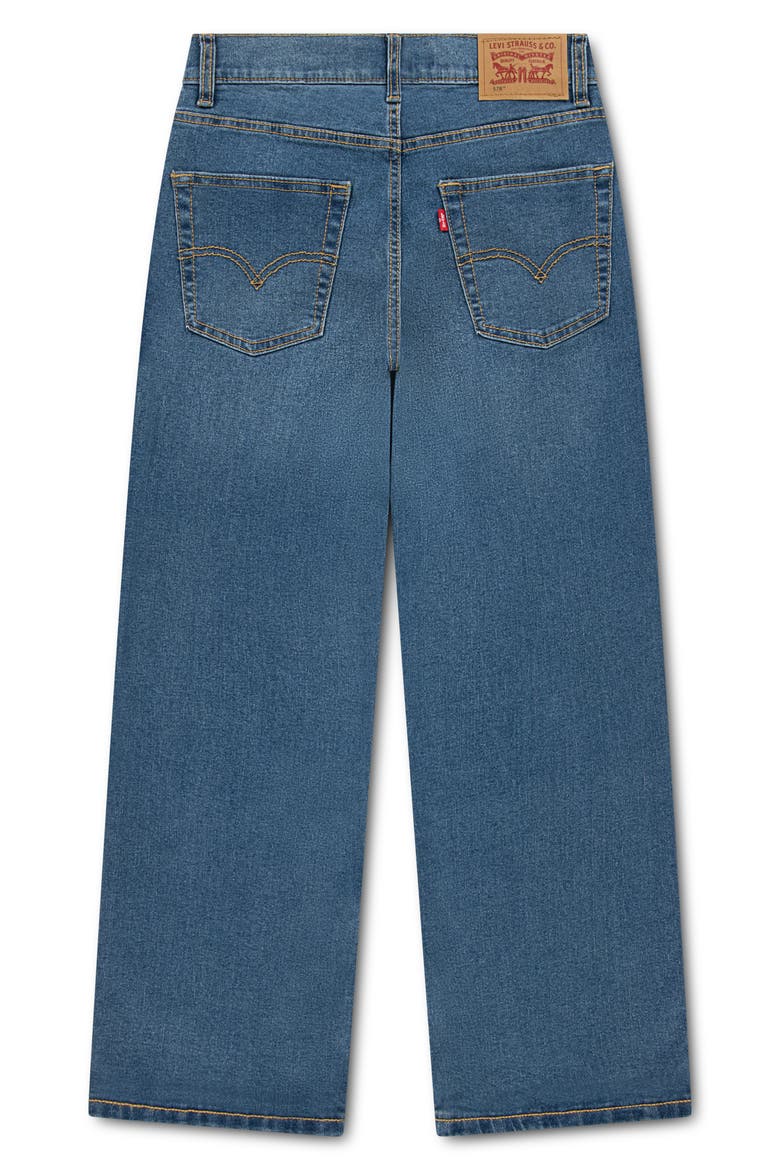 Kids' 578 Baggy Fit Jeans, Alternate, color, WORN WELL