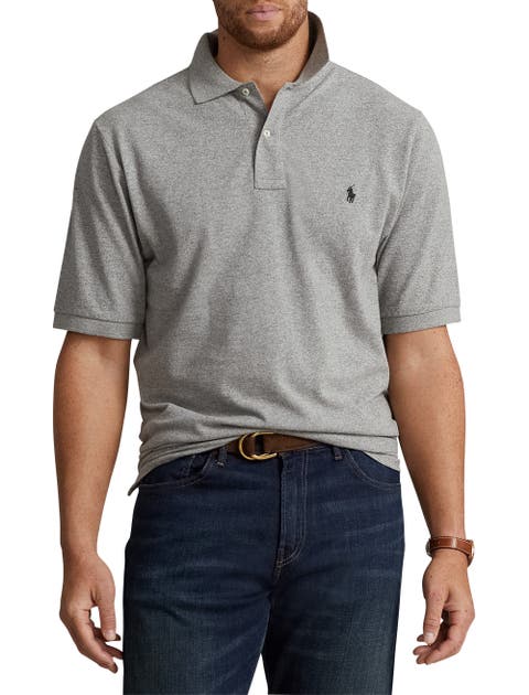 Big & Tall Mesh Polo Shirt