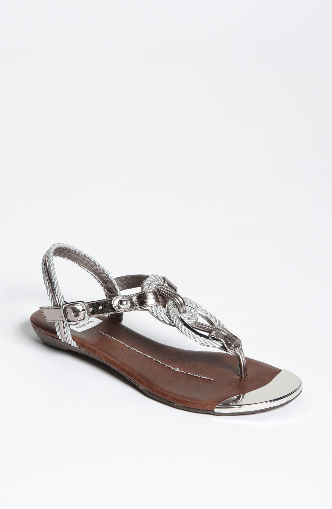 DV by Dolce Vita 'Agnyss' Sandal, Main, color, DARK SILVER
