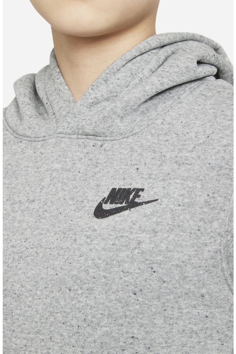Sportswear Kids' Zero Pullover Hoodie, Alternate, color, BLACK/ DARK SMOKE GREY