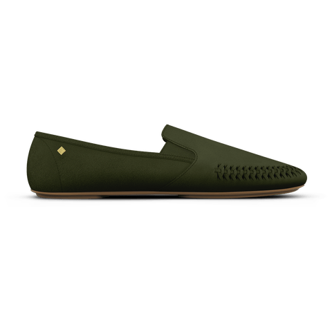 Jazz Suede Slip-On Moccasin