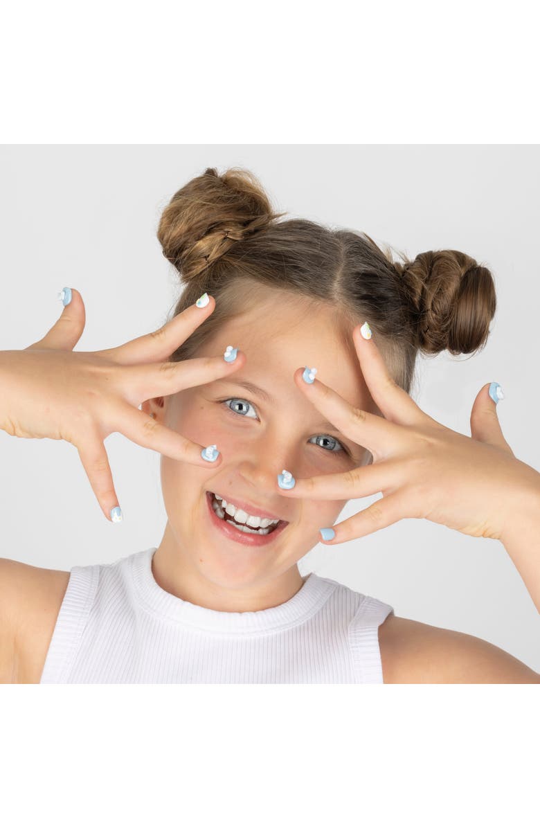 3H Nails Cinnamoroll Kids Luxury Handmade Press-On Nails - 24-Piece Kit, Alternate, color, Baby Blue