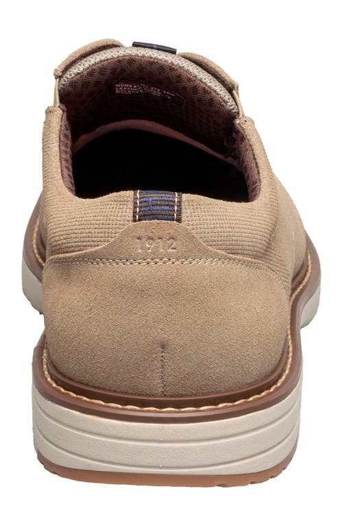 Nunn Bush Griff Plain Toe Derby In Stone