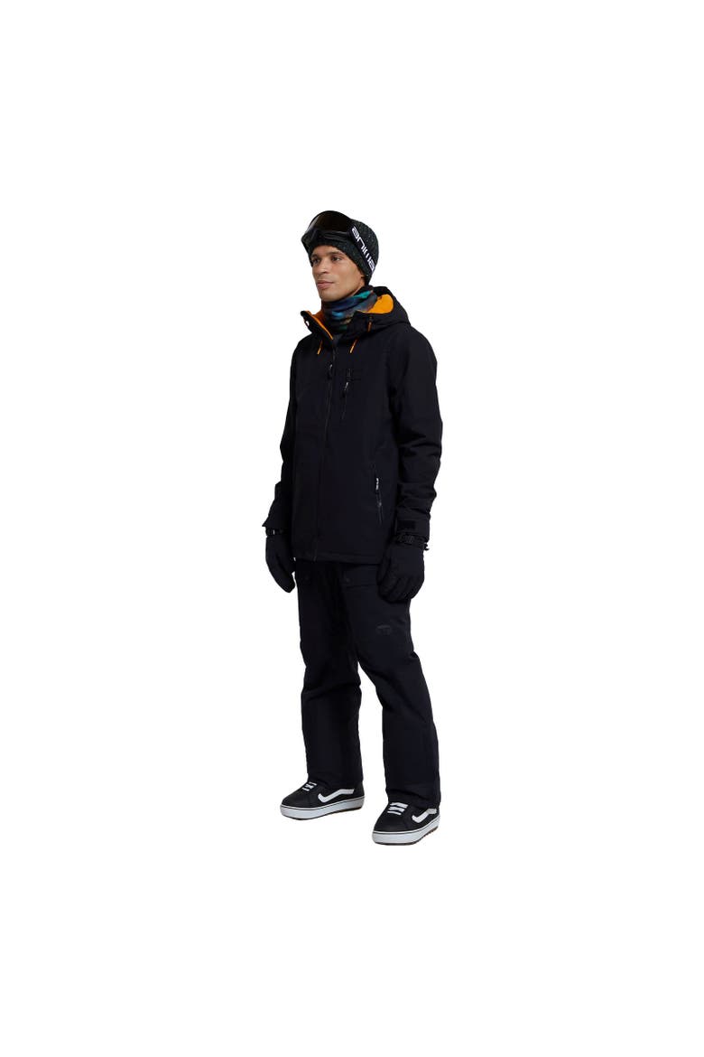 Laxx Logo Ski Jacket, Alternate, color, Black
