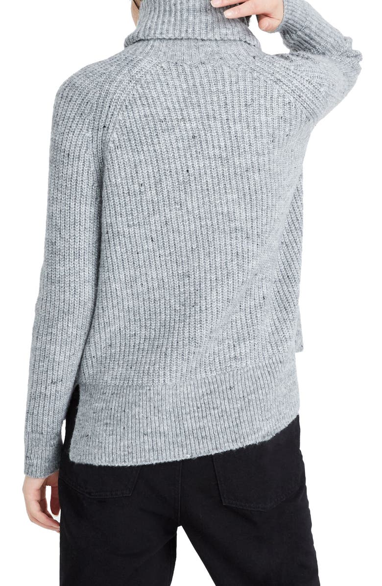Madewell Donegal Mercer Turtleneck Sweater, Alternate, color, 