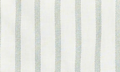 7 FOR ALL MANKIND 7 FOR ALL MANKIND STRIPE COTTON & LINEN CAMP SHIRT & SHORTS SET