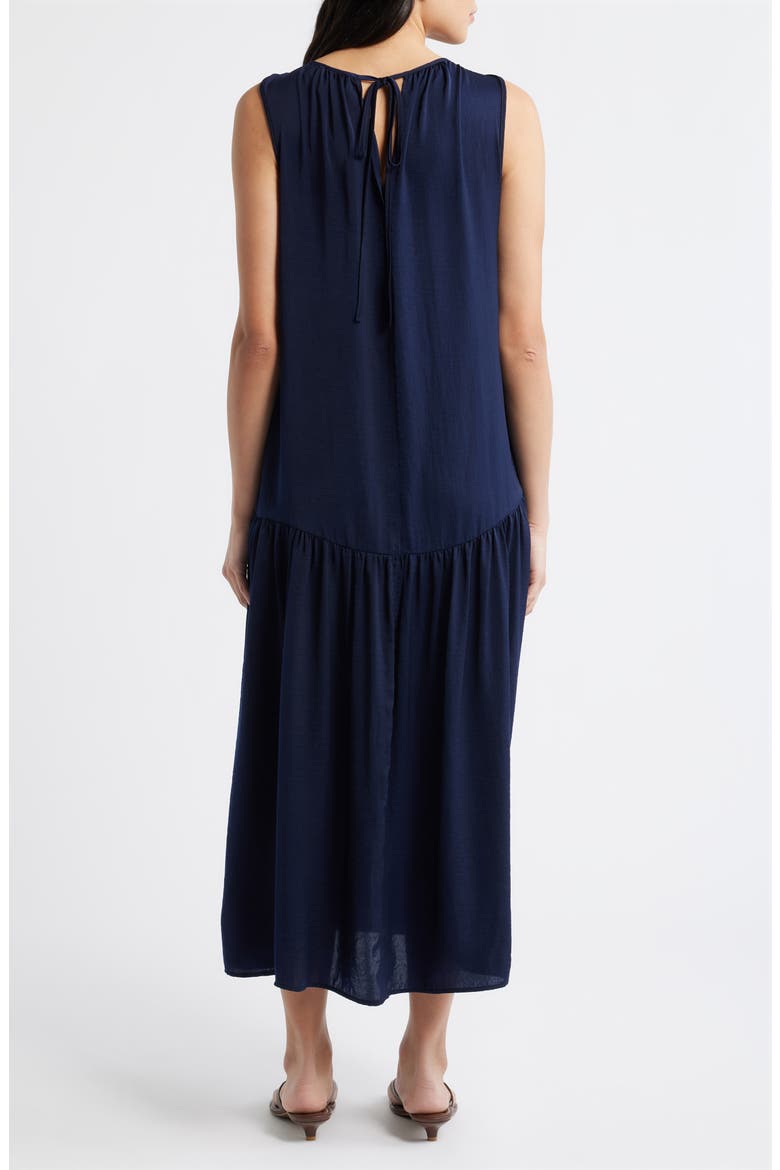 Sleeveless Maxi Dress, Alternate, color, NAVY