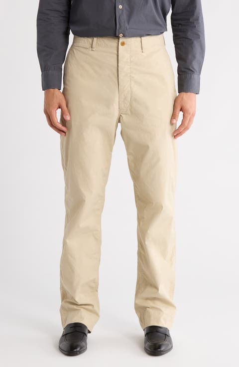 Parachute Poplin Slim Pants