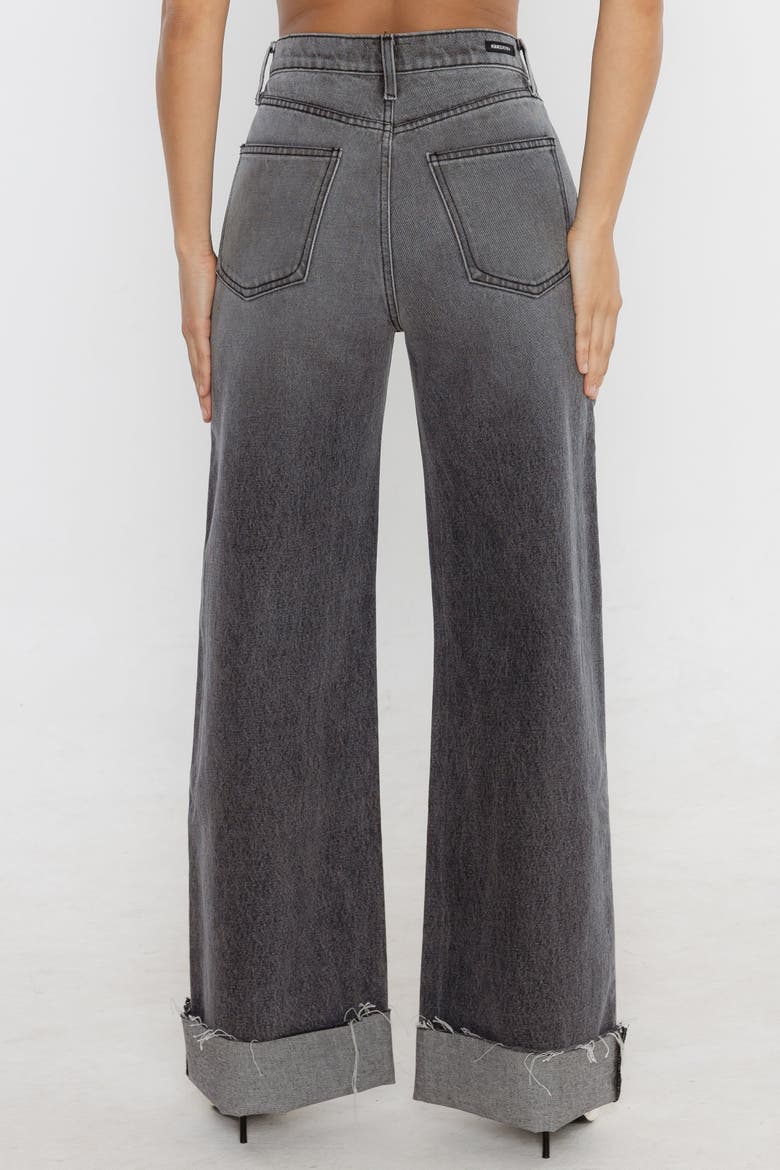 The Adeline Cuffed Jean, Alternate, color, Laguna Grey