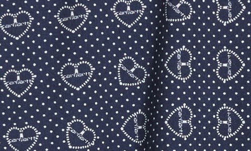 Carhartt Work In Progress Furoshiki Camp Shirt In Furoshiki Print Blue