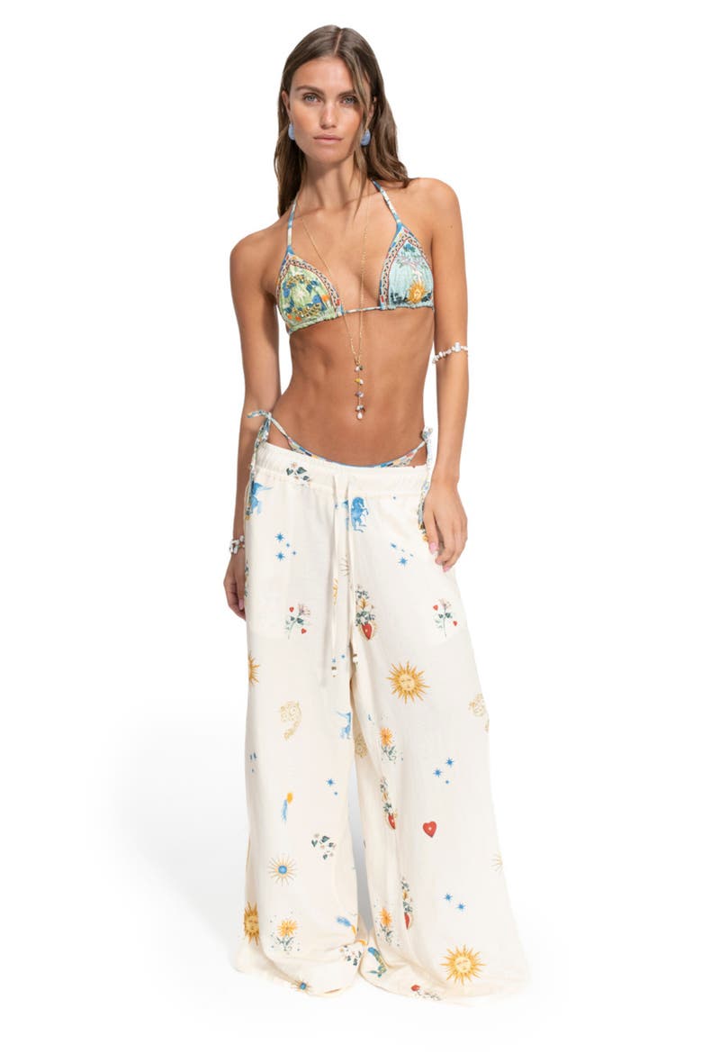 Janis Solstice Cover-Up Pants, Alternate, color, WHITE
