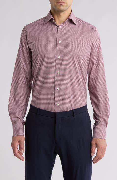 Contemporary Fit Cotton Dress Shirt