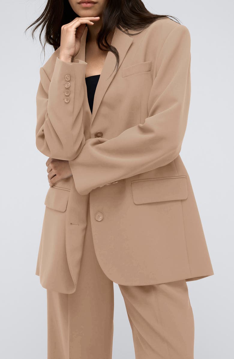 Kenneth Cole Vision Stretch Twill Jacket, Main, color, Moonlight