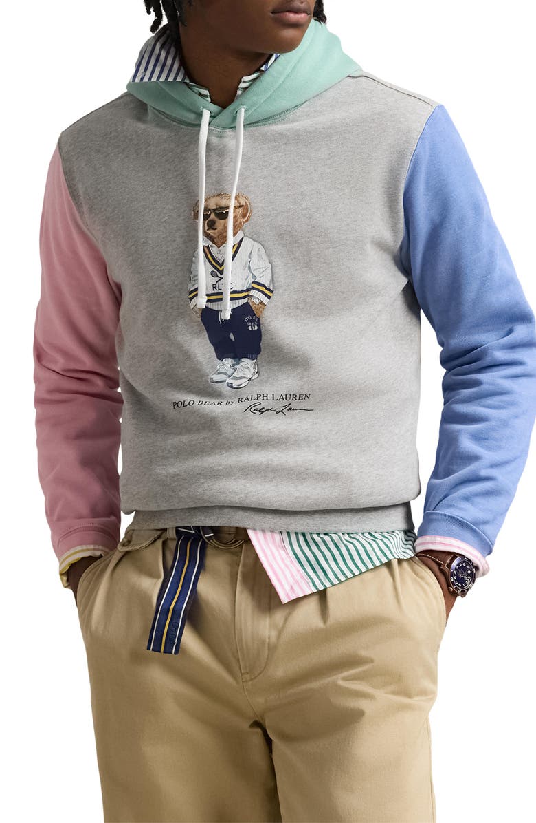 Polo Ralph Lauren Polo Bear Hoodie, Main, color, 
