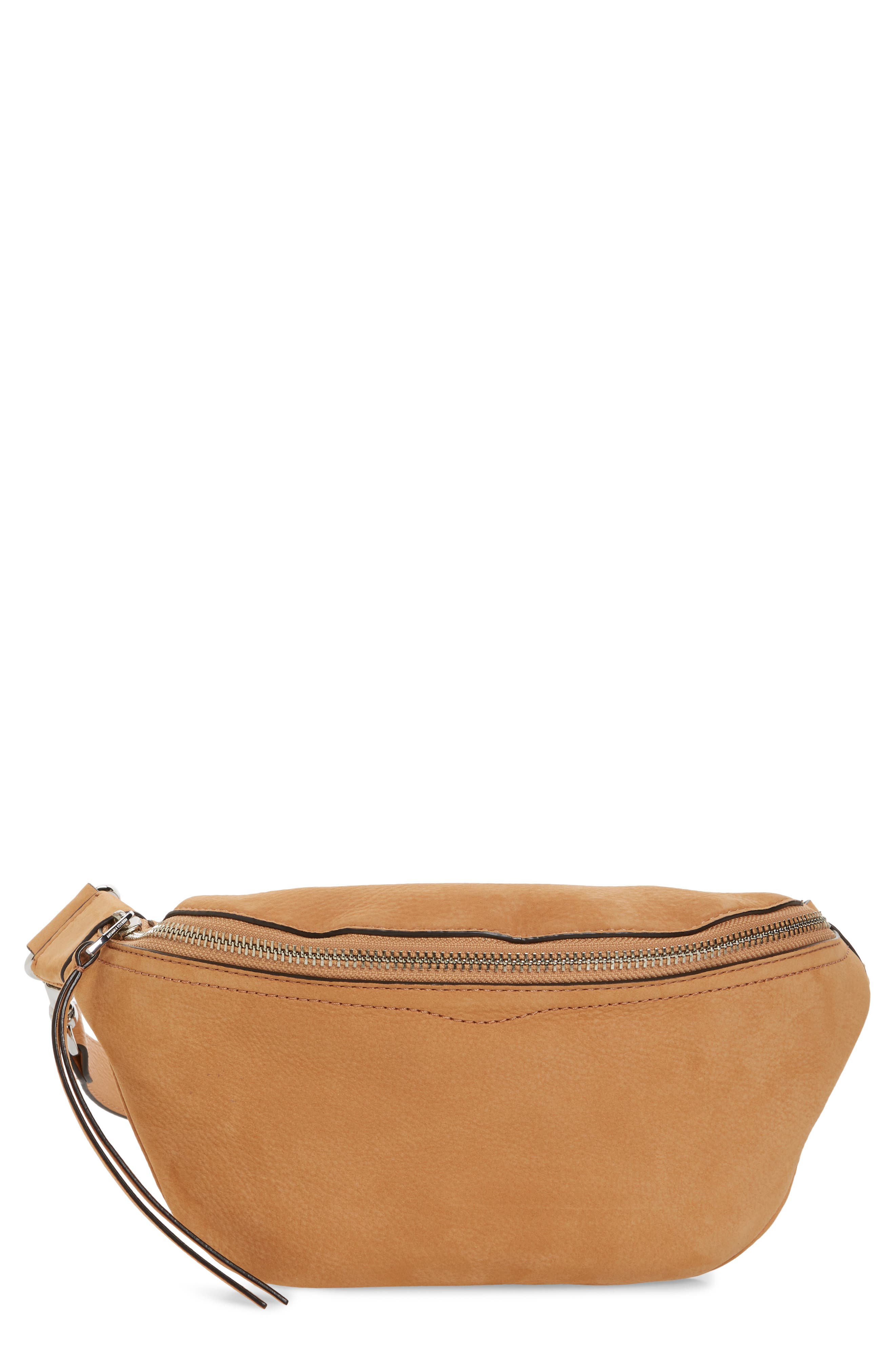 Rebecca Minkoff Bree Leather Belt Bag, Main, color, 