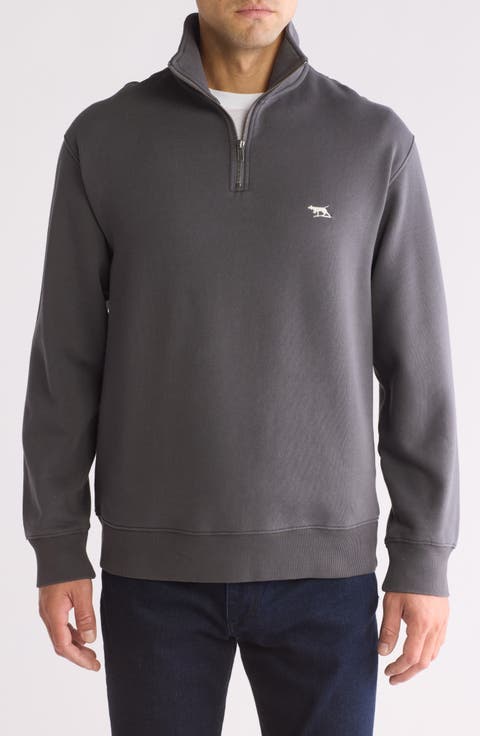 Glen Eden Quarter-Zip Pullover Sweatshirt