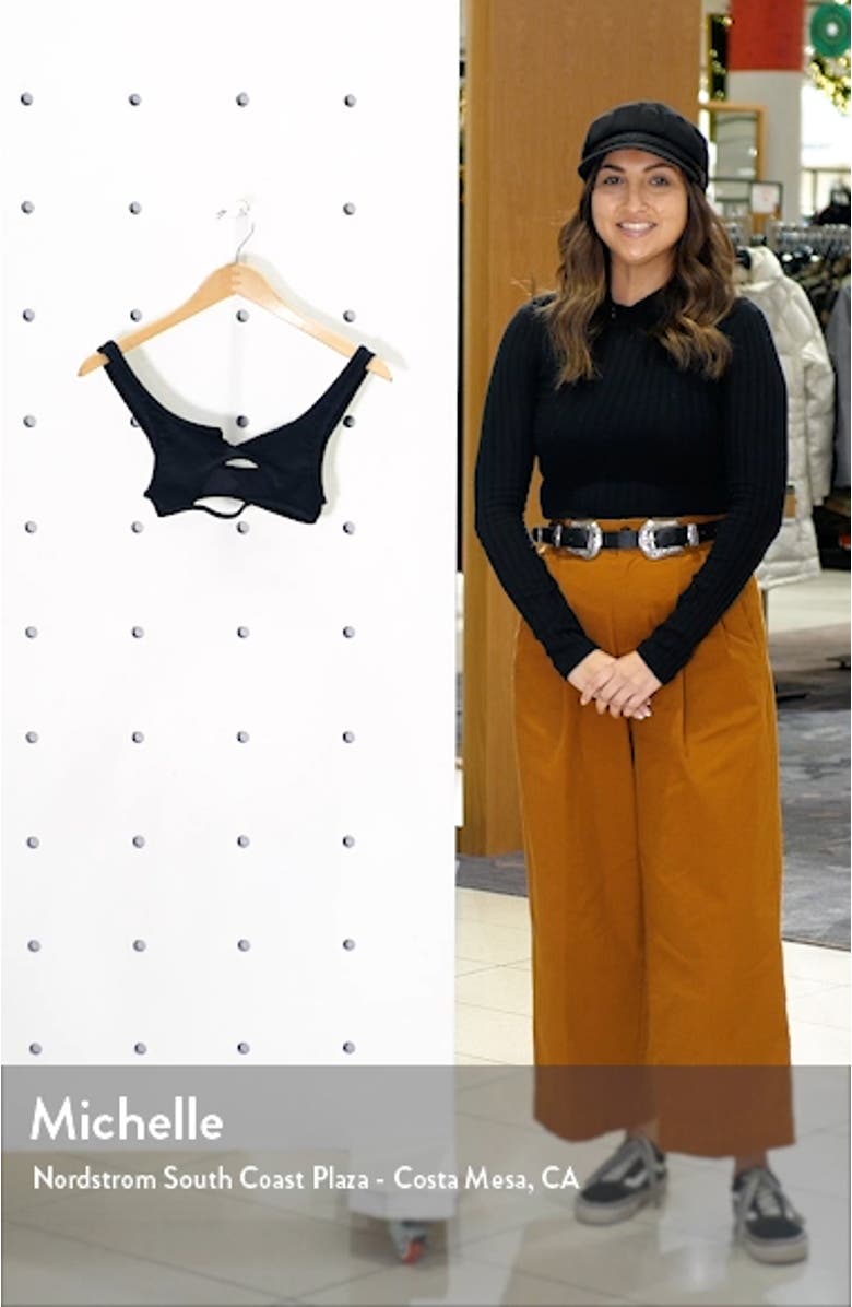 Cole Cutout Bikini Top, sales video thumbnail