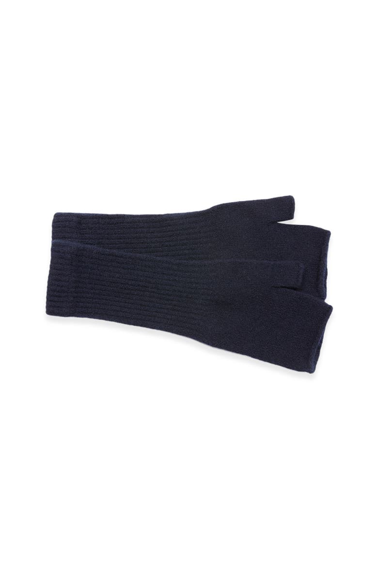 British Supersoft Wristwarmers, Alternate, color, Dark Navy