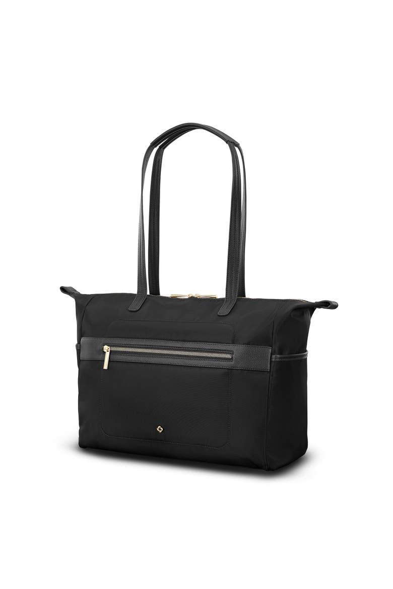 Mobile Solution 2 Tote & 22" Carry On 2 Piece Luggage Set, Alternate, color, Black