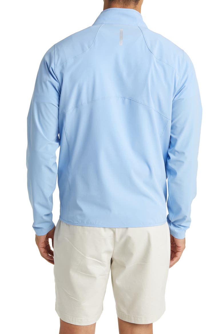Crown Crafted Flex Adapt Half Zip Pullover, Alternate, color, TAHOE BLUE