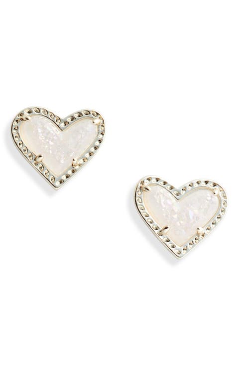 Ari Heart Stud Earrings