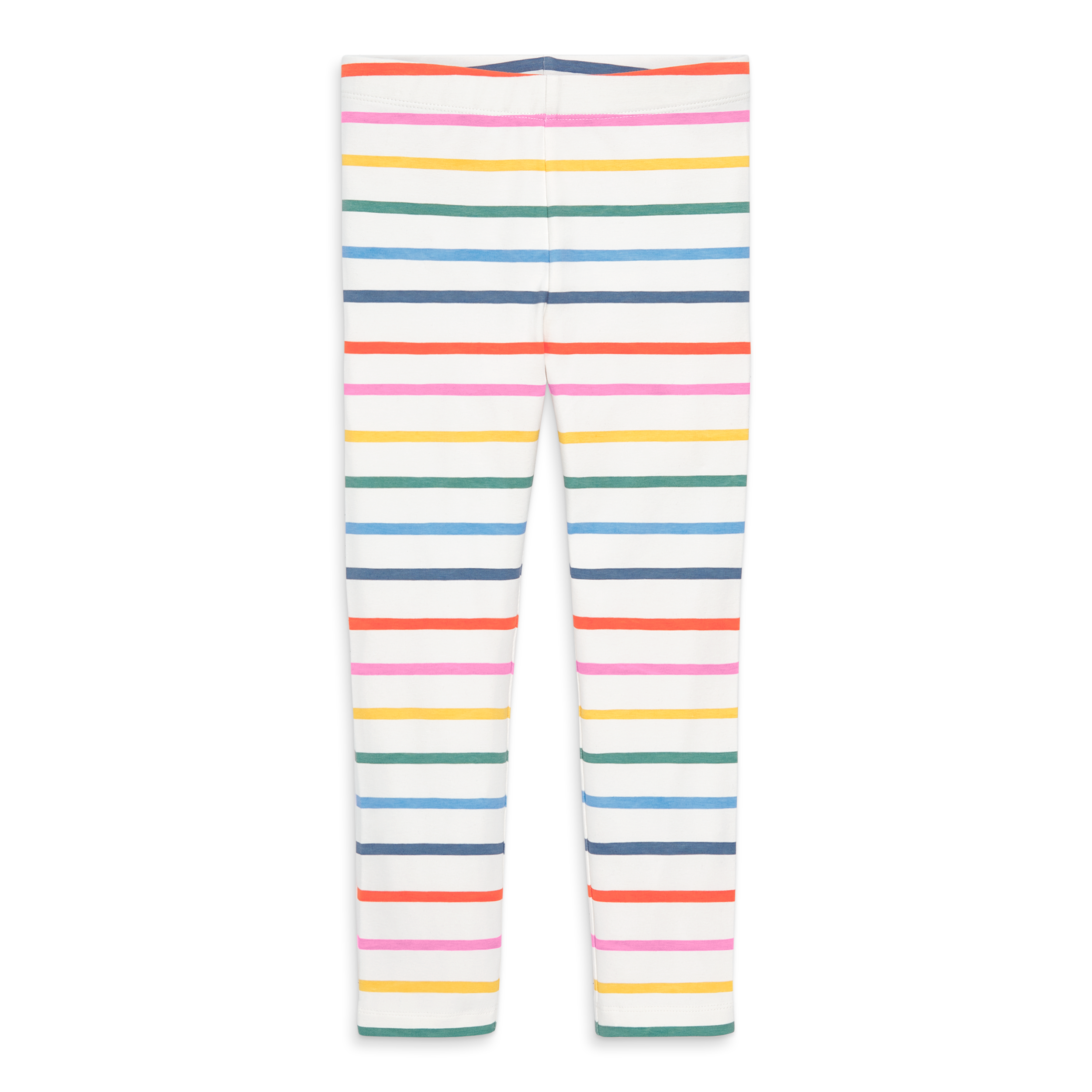 selected Oat Mini Rainbow Stripe