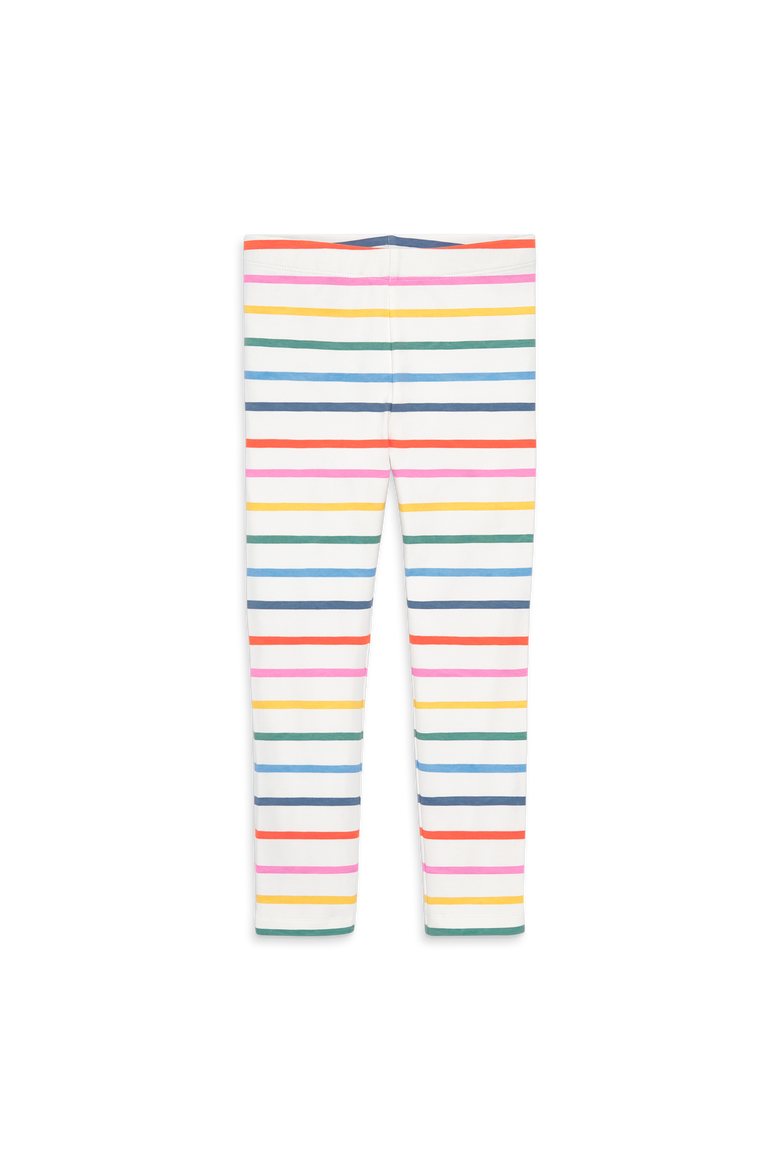 Kids Legging In Prints, Main, color, Oat Mini Rainbow Stripe