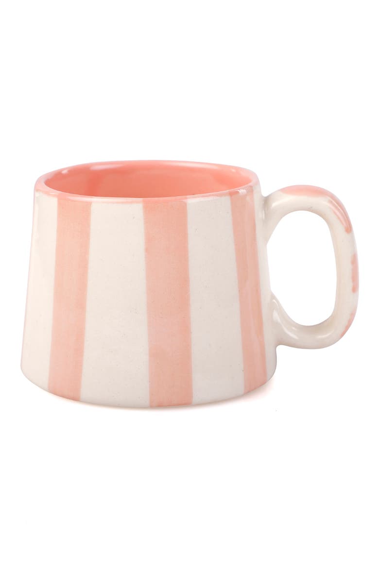 Stripe Mug, Main, color, PINK