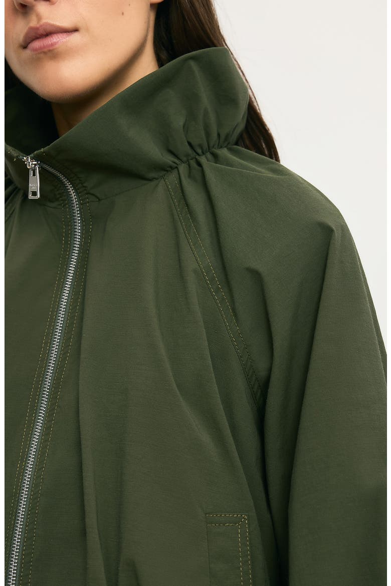Circe Faille Bubble Jacket, Alternate, color, ARMY