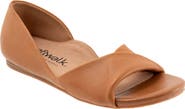 SoftWalk® Cypress Open Toe Flat