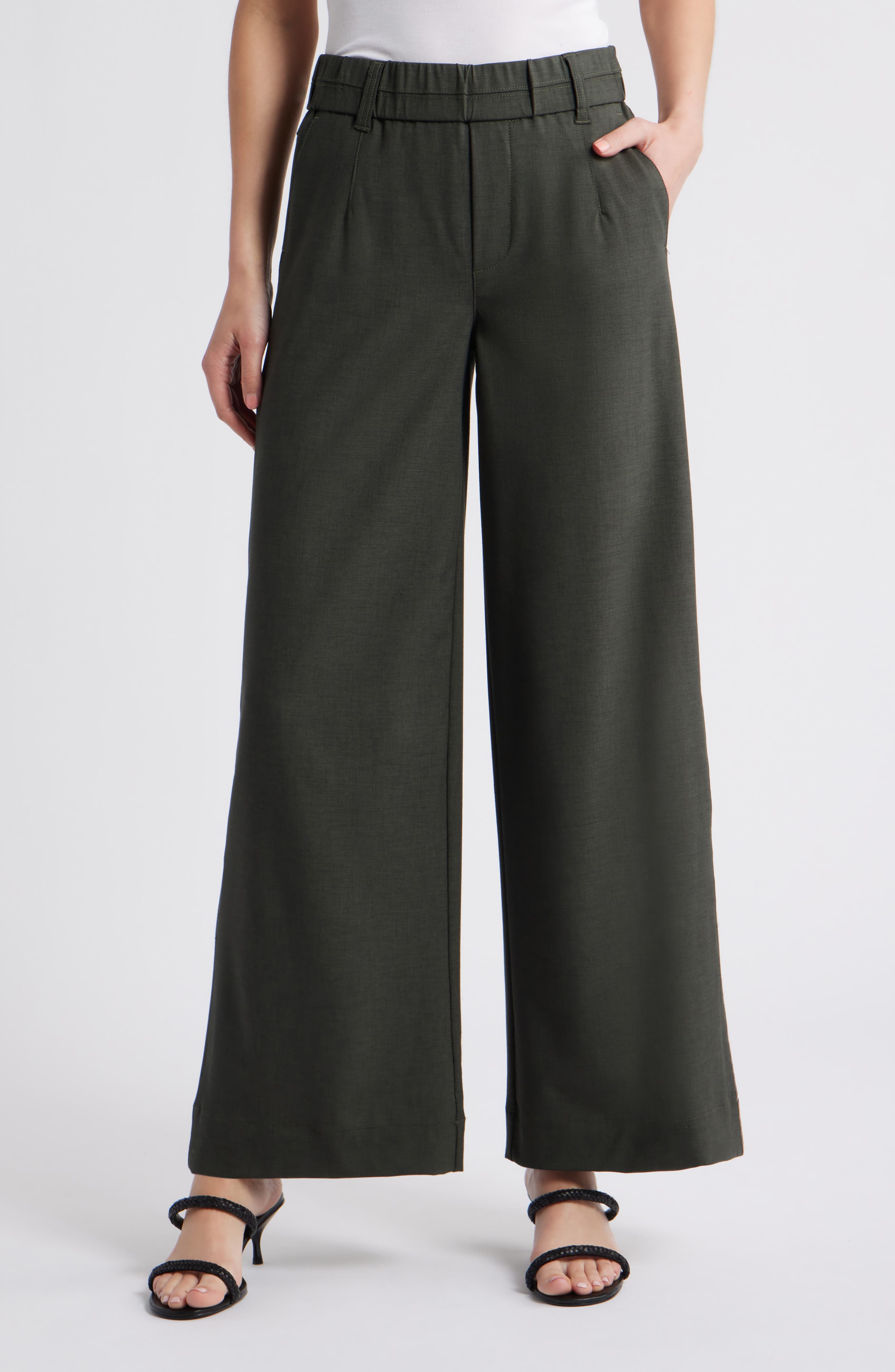 Wit & Wisdom Skyrise Side Seam Straight Leg Pants