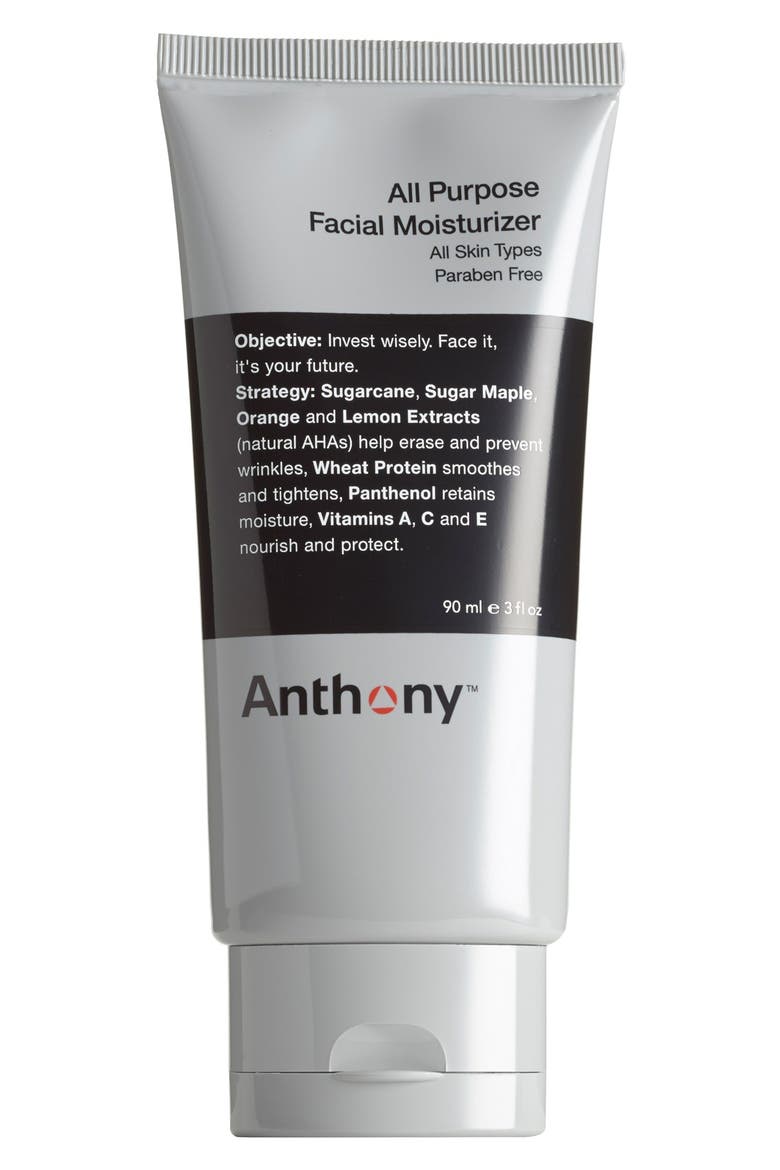 Anthony™ All-Purpose Facial Moisturizer, Main, color, NO COLOR