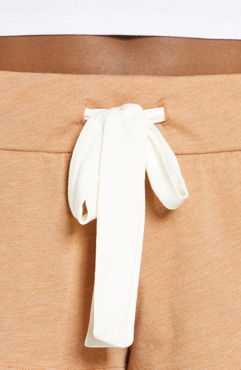 Eberjey Heather Knit Shorts, Alternate, color, 