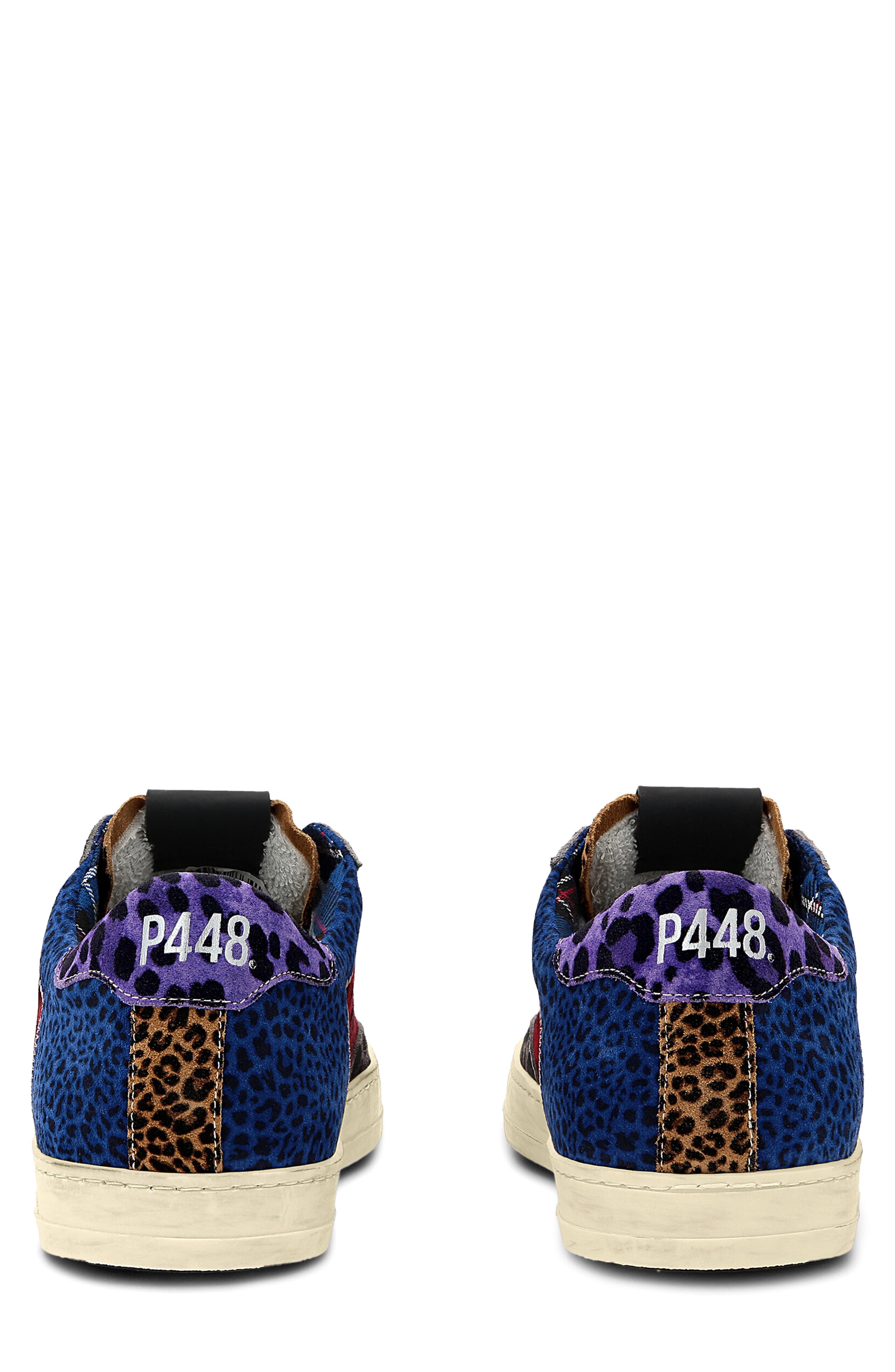 John Colorblock Leopard Sneaker, Alternate, color, CRAZY
