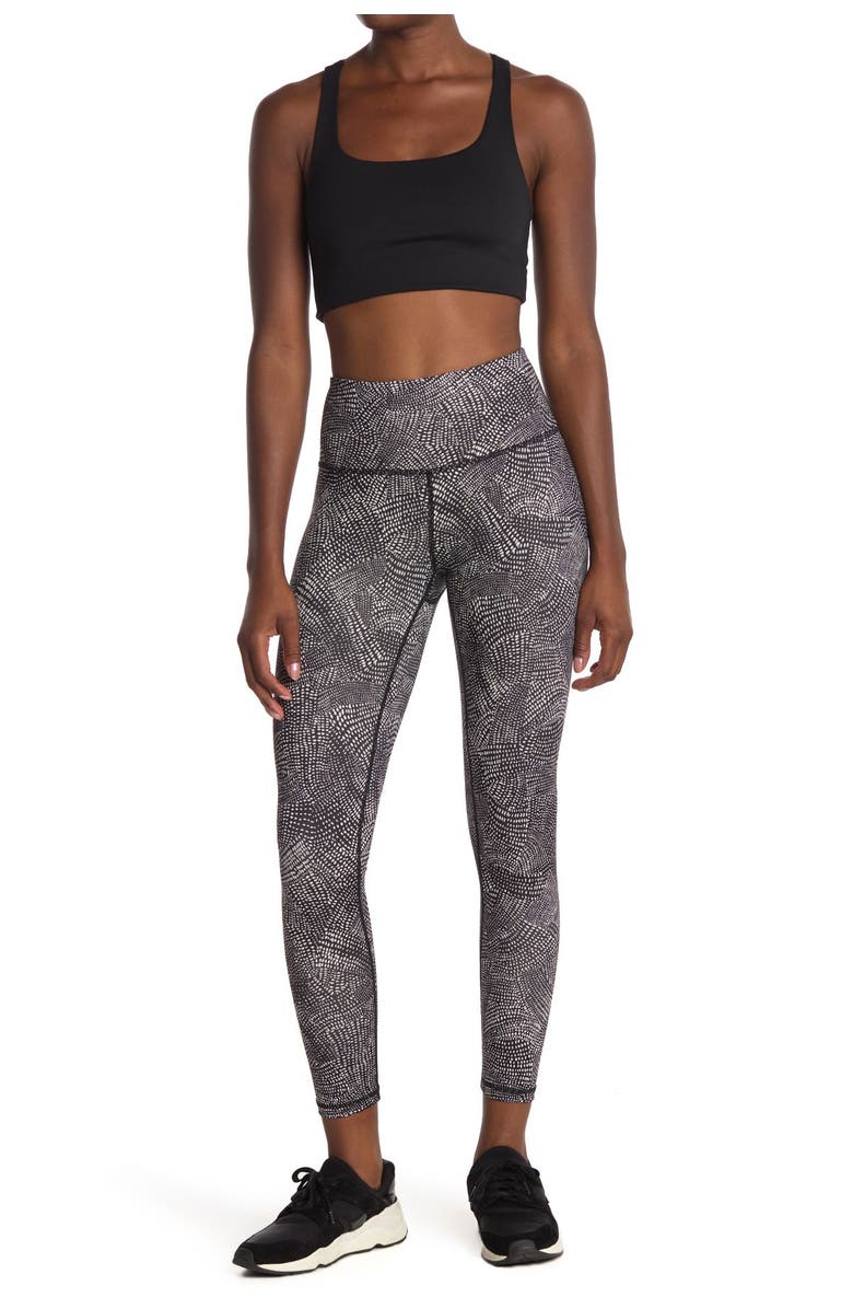 Z by Zella Printed Daily High Waist 7/8 Leggings, Main, color,