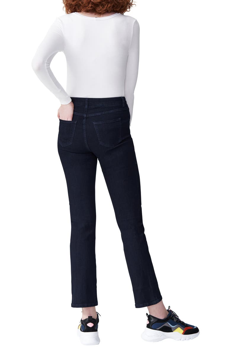 Universal Standard Marne High Waist Bootcut Jeans, Alternate, color, Dark Indigo