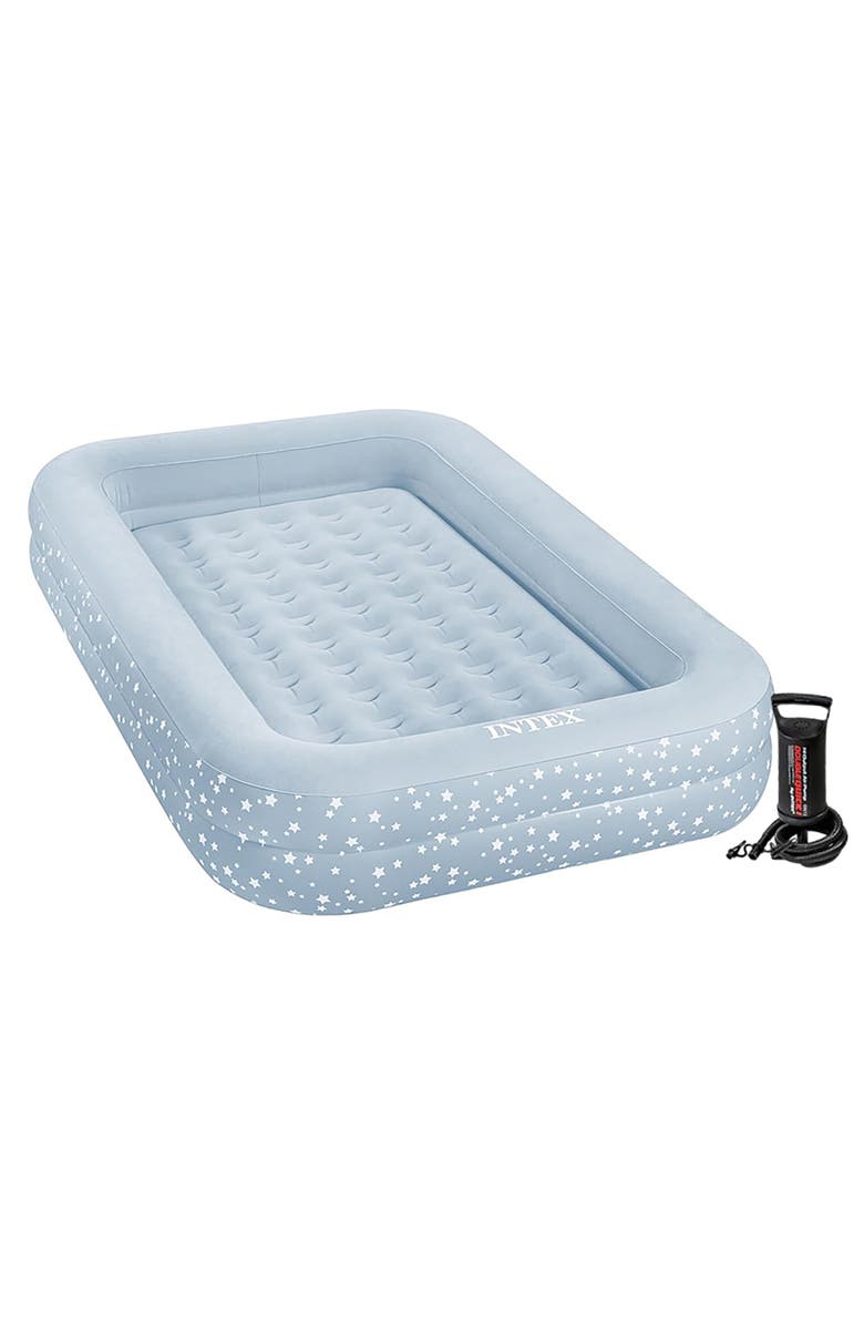 Intex Travel Bed Set Inflatable Mattress with Pump, Main, color, 