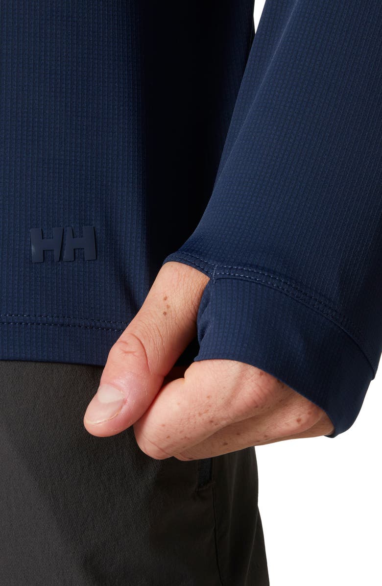 Helly Hansen Shine Solen Performance Half Zip Hoodie, Alternate, color, 