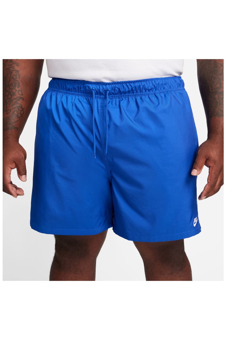 Club Woven Flow Shorts, Alternate, color, 480 GAMERL/WHITE