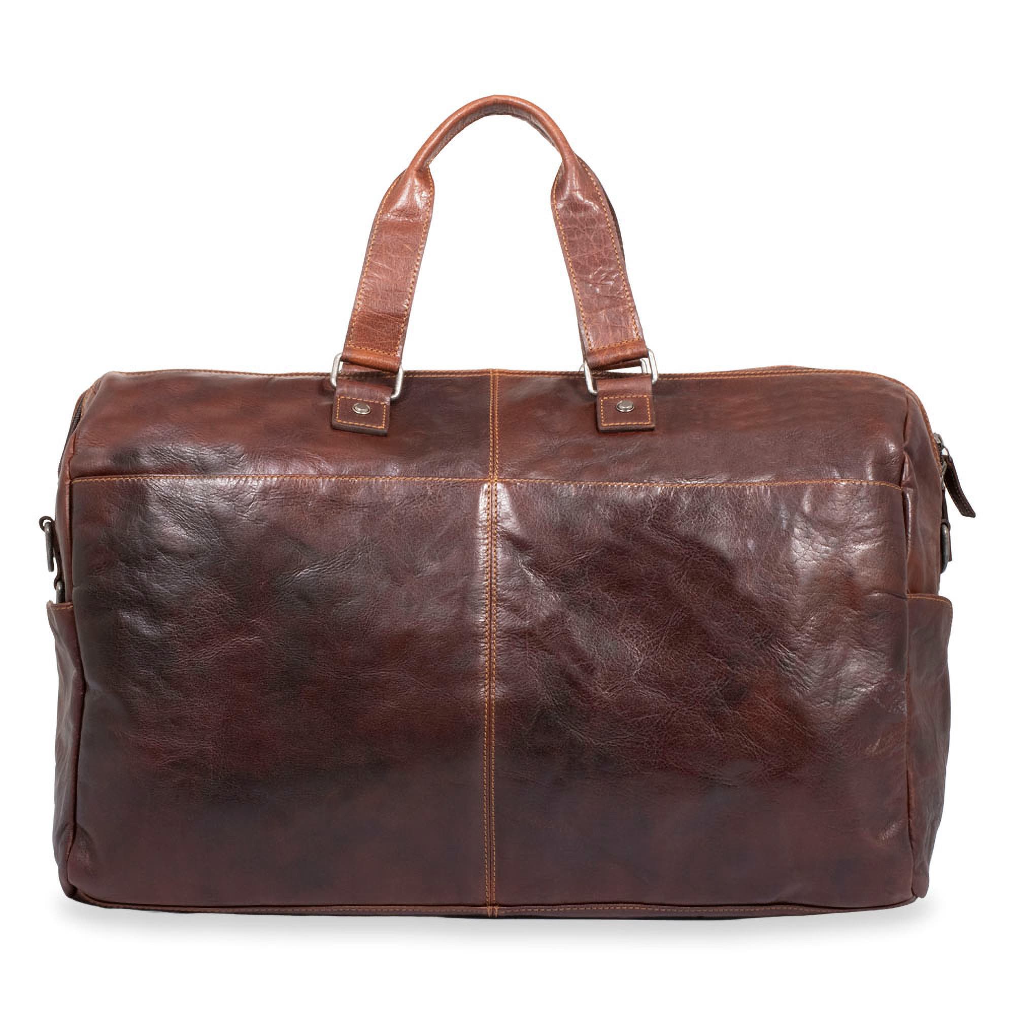 Large 22" Travel Duffle Bag, Alternate, color, Brown