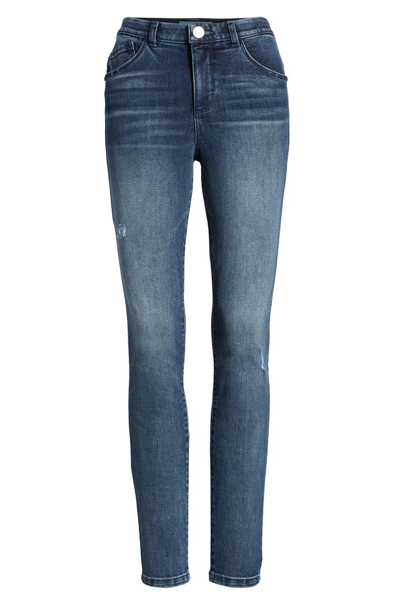 Wit & Wisdom Ab-Solution High Waist Skinny Jeans, Alternate, color,