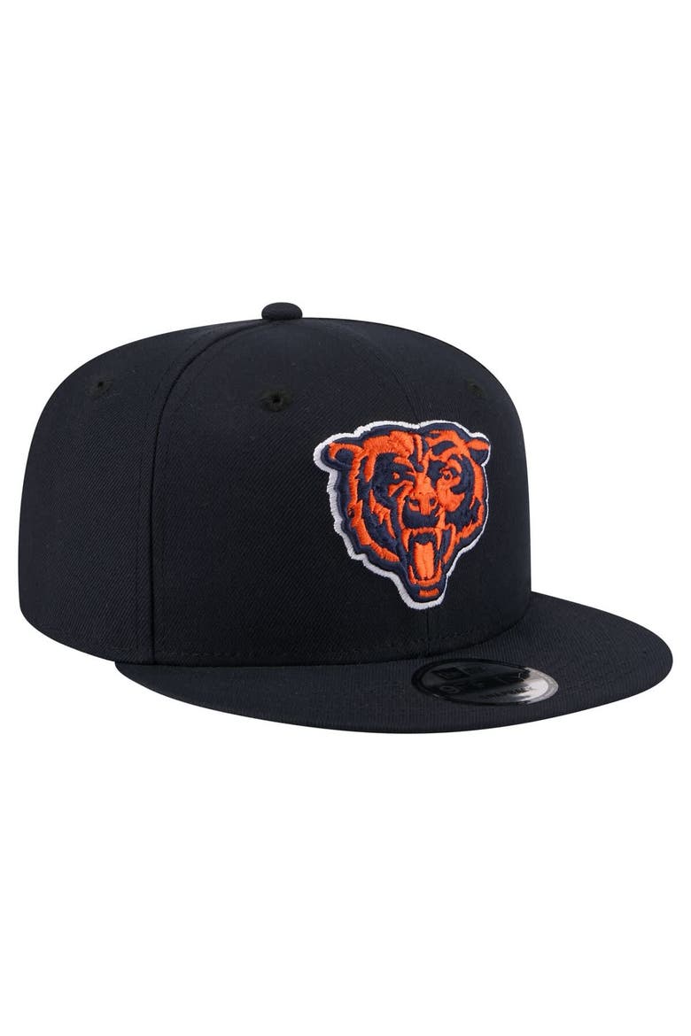 Men's New Era  Navy Chicago Bears 9FIFTY Snapback Hat, Alternate, color, Navy