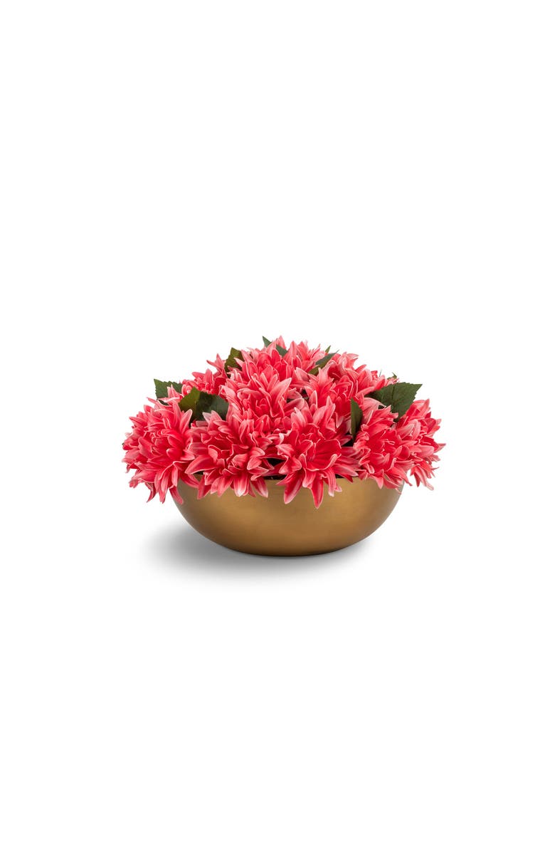CocoBella Livia RealTouch Dahlia Arrangement, Main, color, Cerise